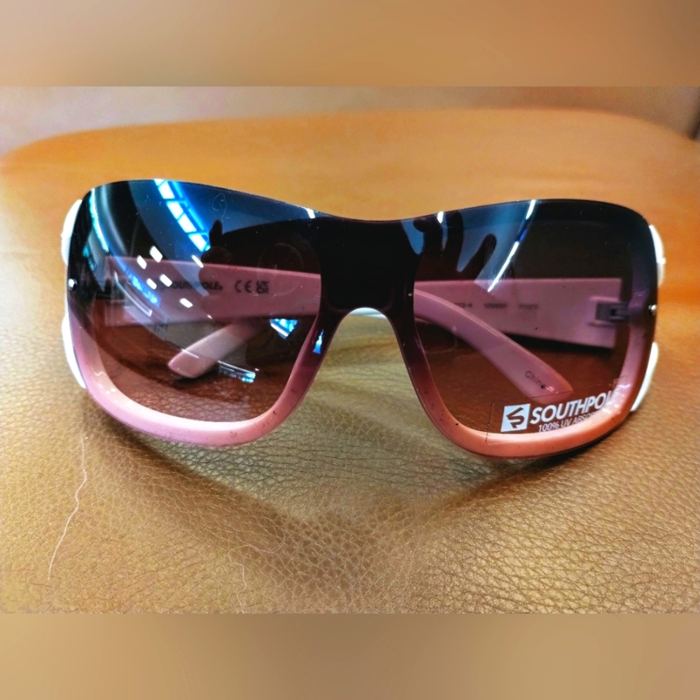 NWOT Southpole Y2K Rosegold Sunglasses